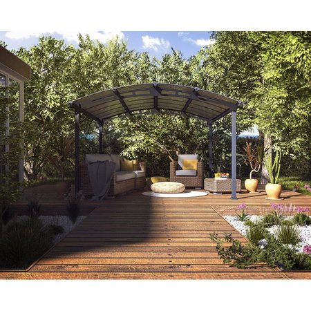 PALRAM - Canopia  12 x 14 ft. Tucson Hardtop Garden Gazebo HG9161